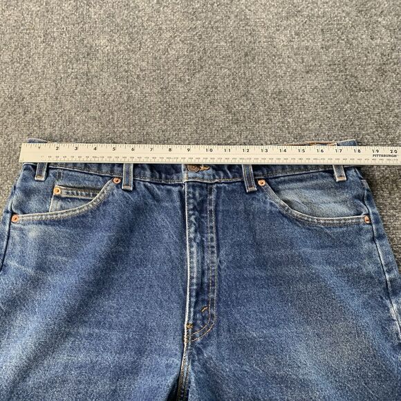 VTG Levi’s 550 Orange Tab Mens Jeans Relaxed Fit Tapered Leg Size 38x34 (36x33) - Picture 14 of 16